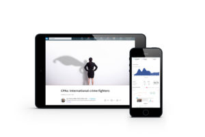 CPA Canada's website, shown on a tablet and mobile phone