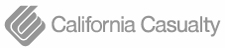 California Casualty logo in grey