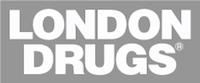 London Drugs logo in grey