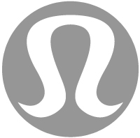 lululemon logo in grey