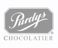 Purdy's logo in grey